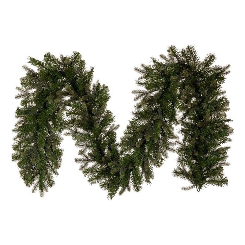 Vickerman 9' x 14" Douglas Fir Artificial UnLit Garland. image number 0