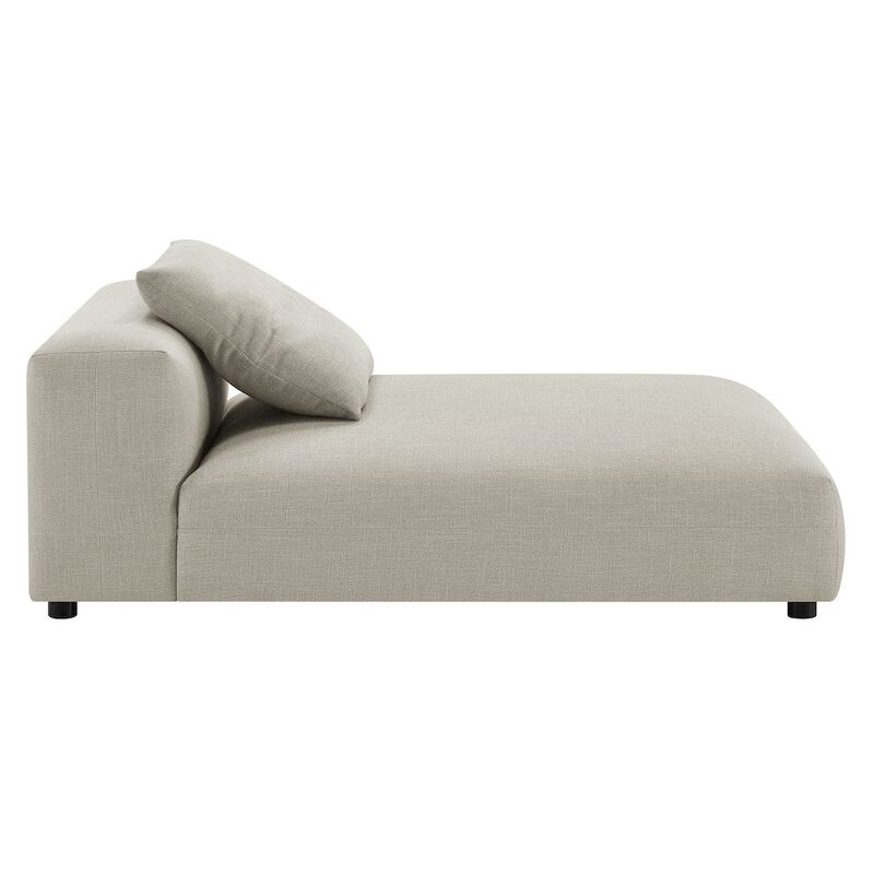 Solace 4-Piece Modular Upholstered Fabric Sectional Sofa With Ottoman image number 8