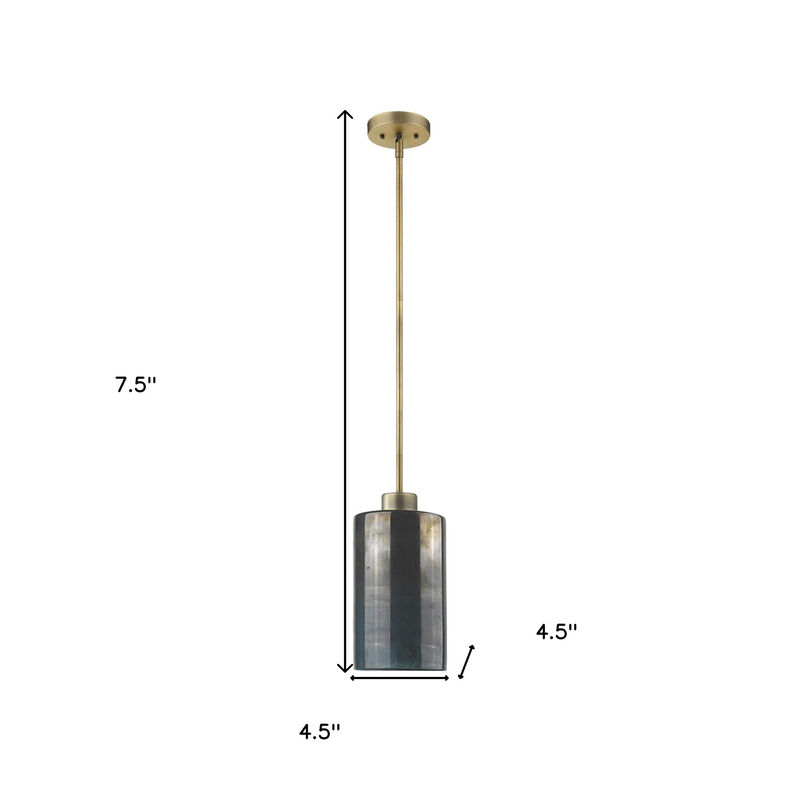 Hivvago Monet 1-Light Brass Pendant