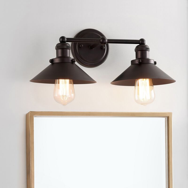July Industrial Farmhouse Metal Vanity Light