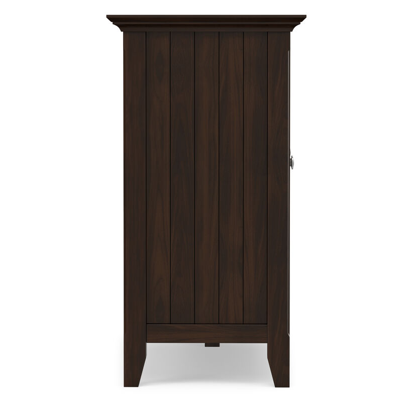 Acadian SOLID WOOD 62 inch Wide Transitional Wide Storage Cabinet in Brunette Brown image number 5