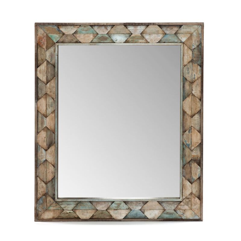 World Interiors Cordoba Vintage Carved Mirror image number 0
