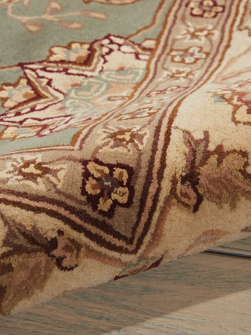 Nourison 2000 2210 Blue 2'6" x 12' Rug