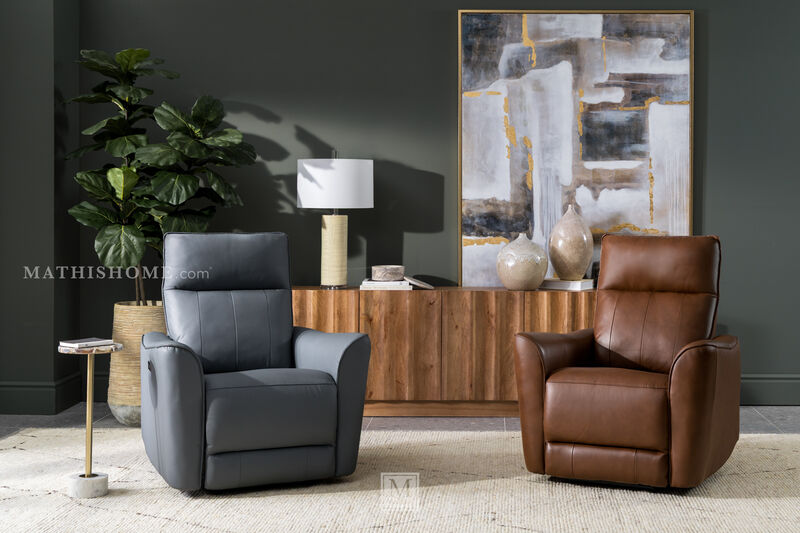 Oslo Zero Gravity Power Recliner in Brown image number 5