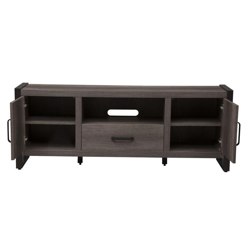 Liberty Furniture Tanners Creek Entertainment TV Stand in Graystone image number 3