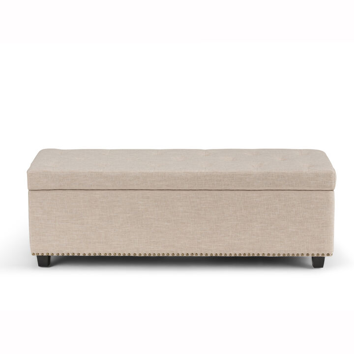 Simpli Home Hamilton Storage Ottoman