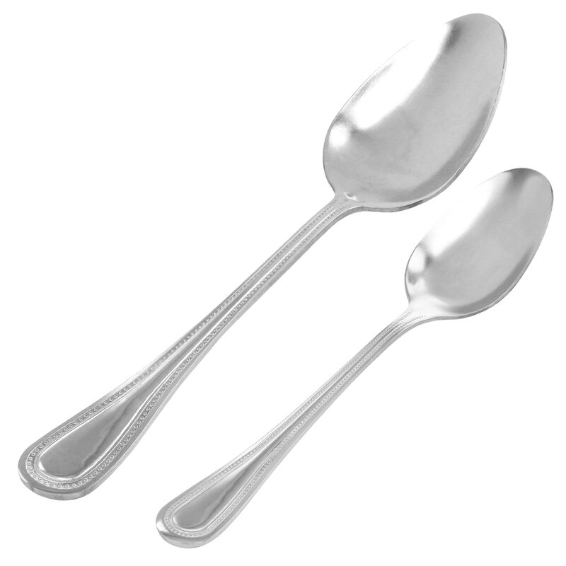 Oster 20 Piece Stainless Steel Flatware and Steak Knife Set