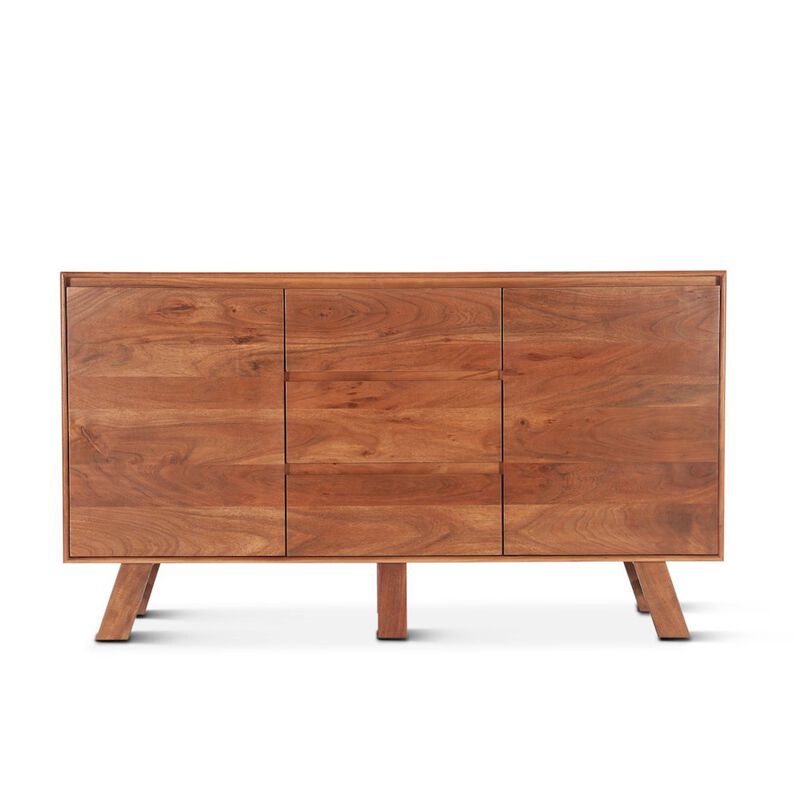 World Interiors Stavanger Sideboard in Cinnamon Brown Finish