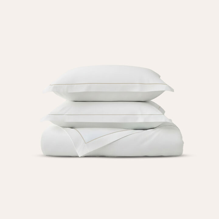 Serene 3-Piece Organic Cotton Duvet Cover Set
