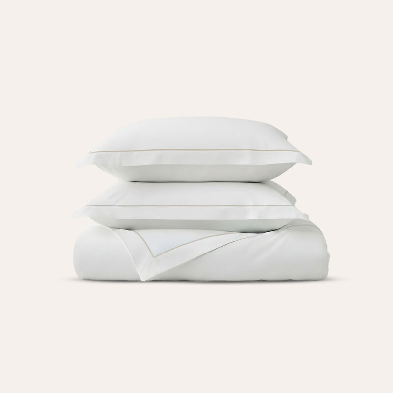 Serene 3-Piece Organic Cotton Duvet Cover Set image number 0