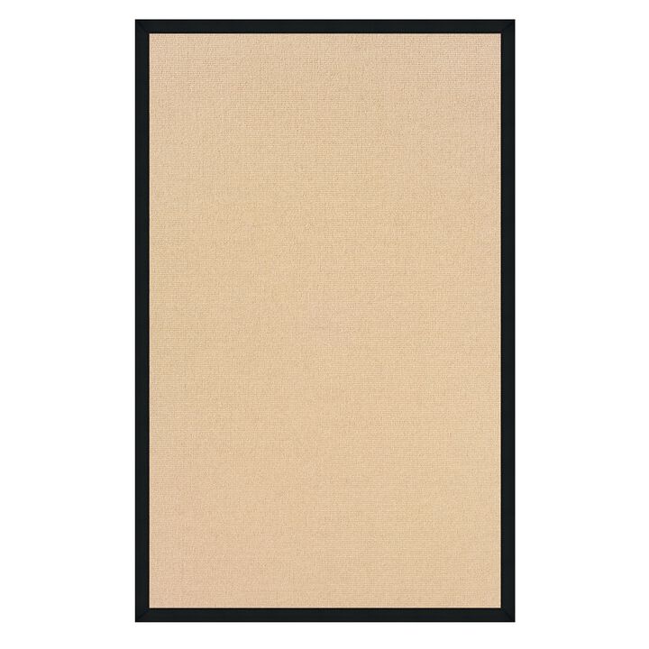 Linon Athena Natural & Black, Rug