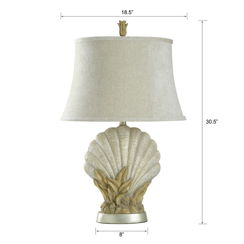 Seashell Tide Table Lamp