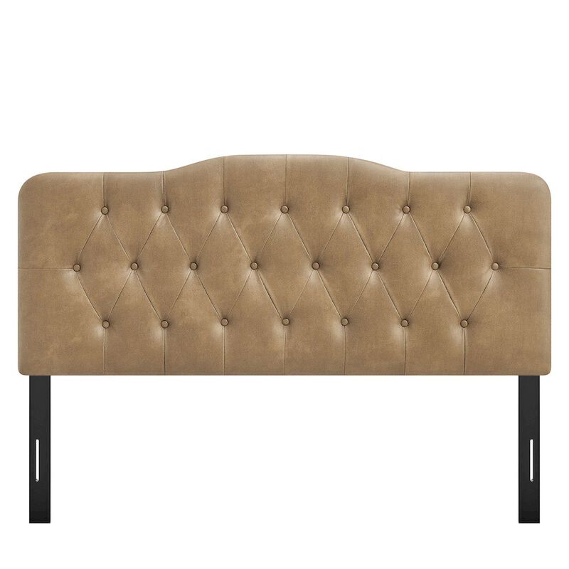 Annabel Vegan Leather Full Headboard image number 4