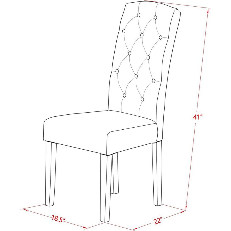 Dining Room Set Linen White