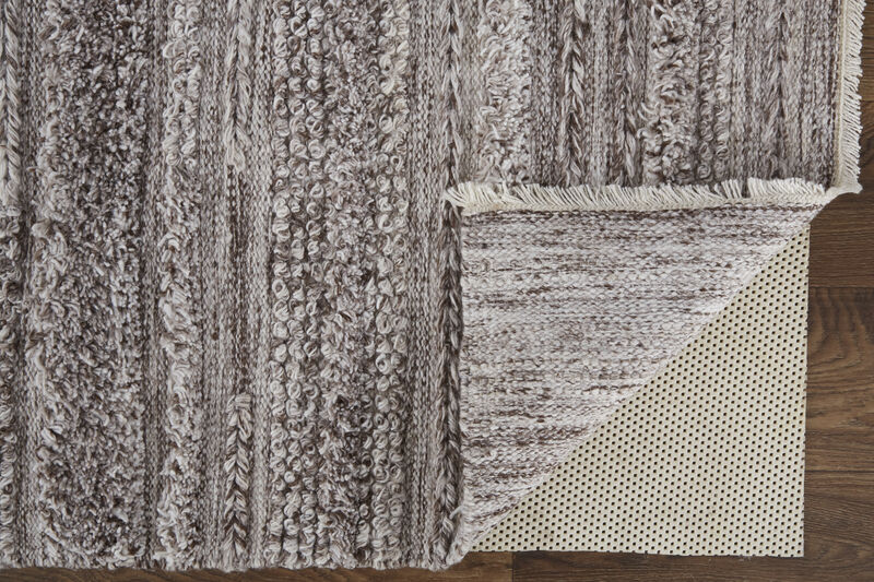 Alden 8637F Taupe/Ivory/Red 8' x 10' Rug