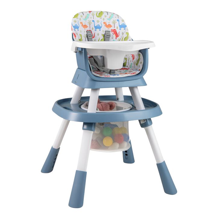 Convertible 16 in 1 Baby Highchair with Activity Center for Toddlers and Infants
