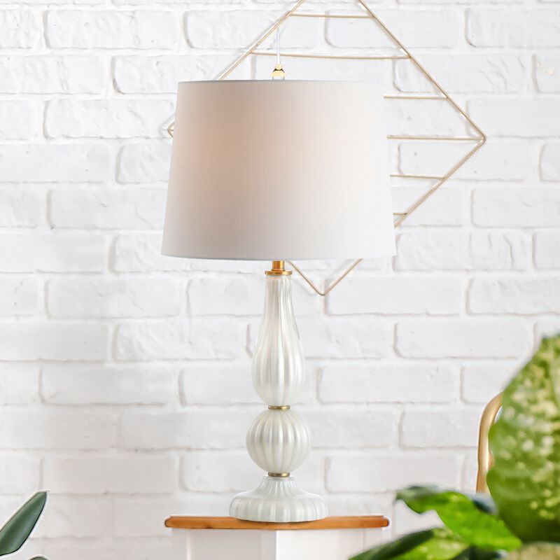 Maddie Glassmetal LED Table Lamp