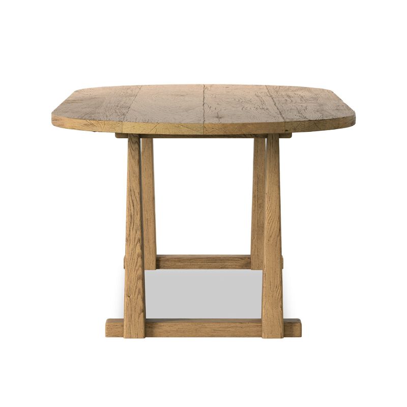 Ayla Worn Oak Dining Table