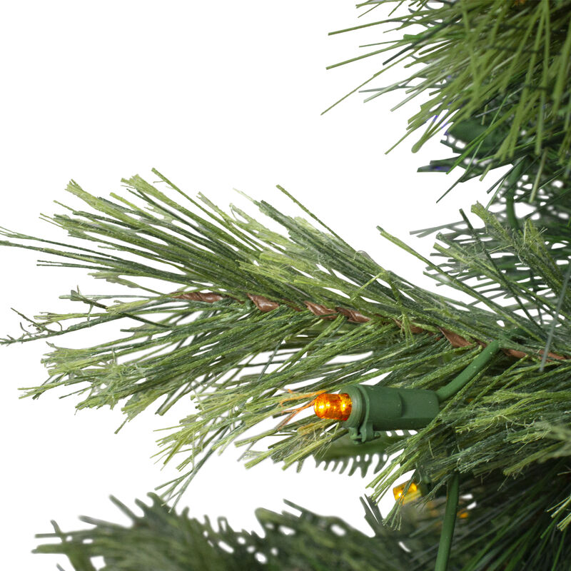 3' x 29 Pre-Lit Ashcroft Cashmere Pine Full Artificial Christmas Tree - Multi LED Lights