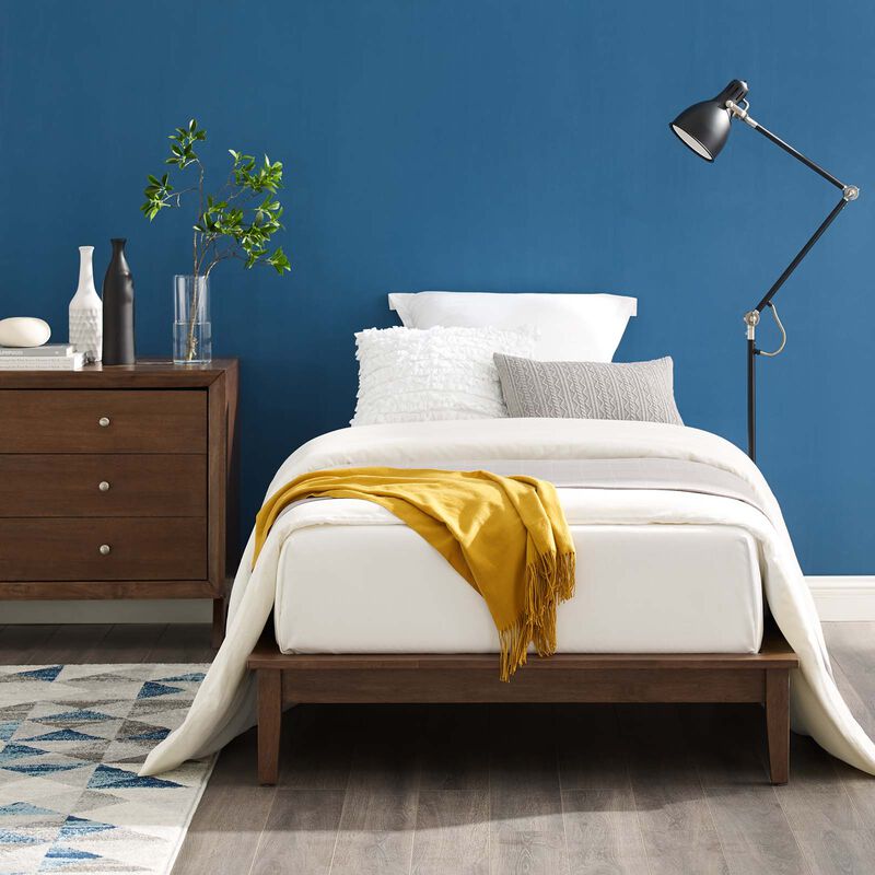 Modway - Lodge Twin Wood Platform Bed Frame image number 1