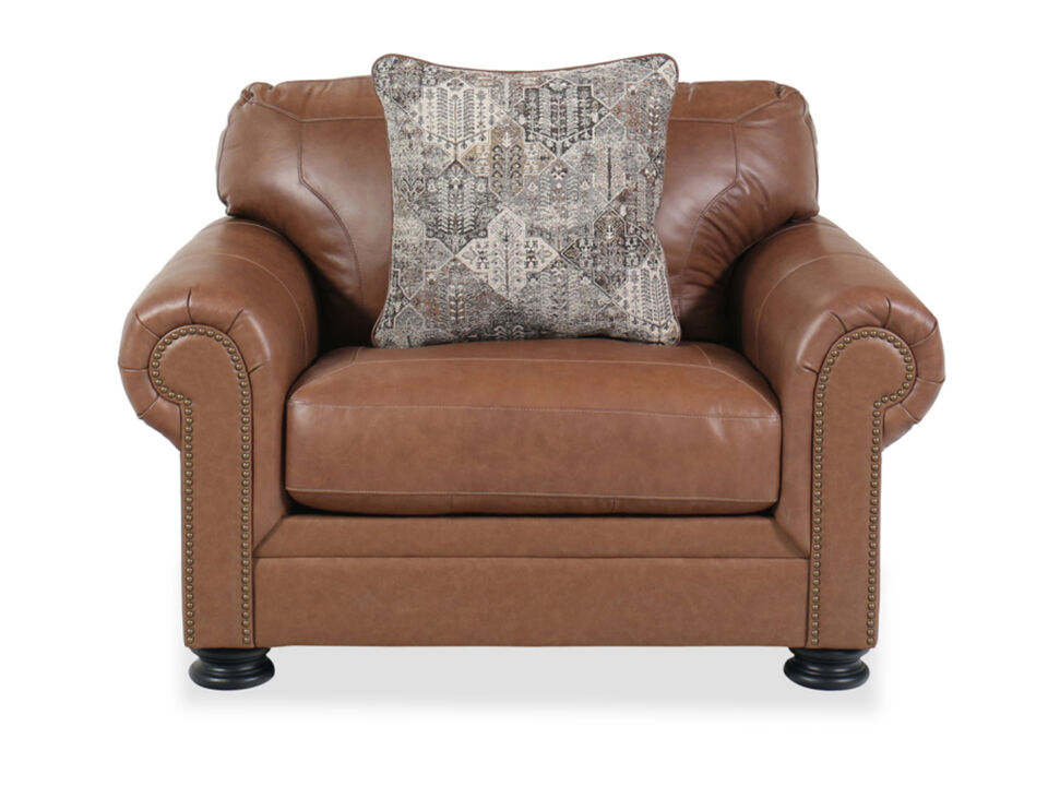 Carianna Oversized Leather Chair