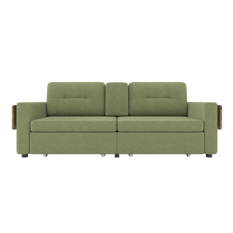 Pismeg  Pull-Out Storage Drawers Loveseat image number 0