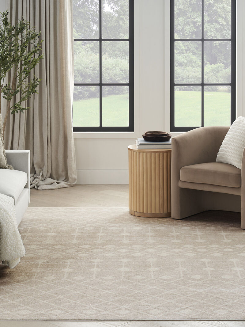 Grafix GRF37 Beige 3'9" x 5'9" Rug