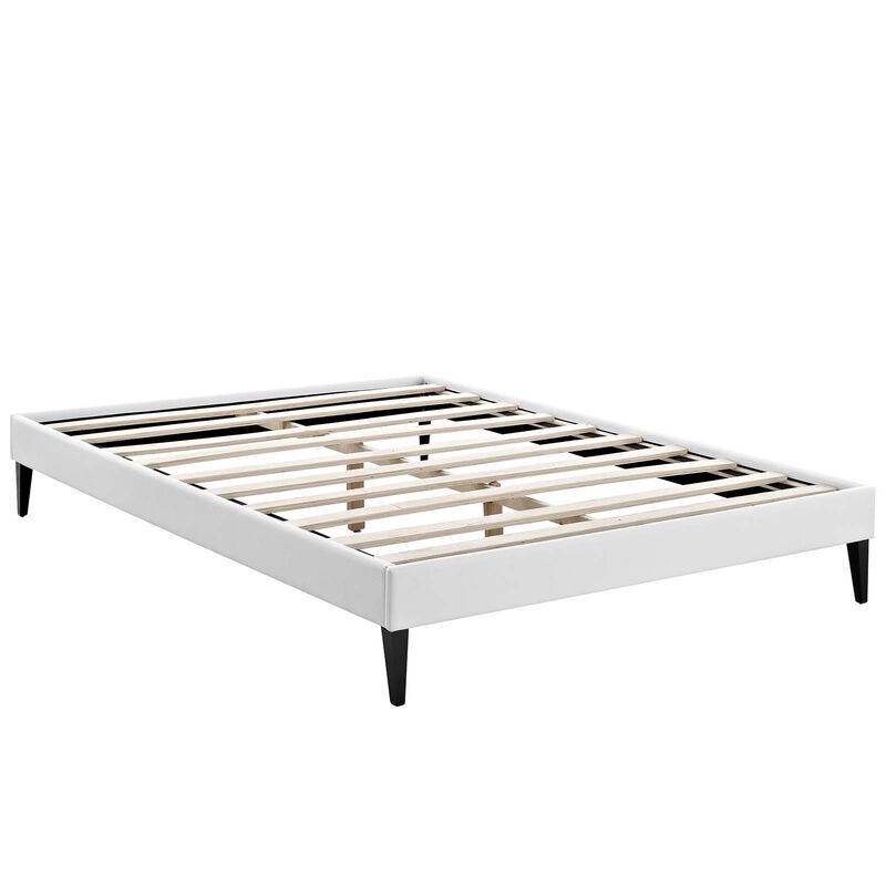 Modway - Tessie Queen Vinyl Bed Frame with Squared Tapered Legs image number 2