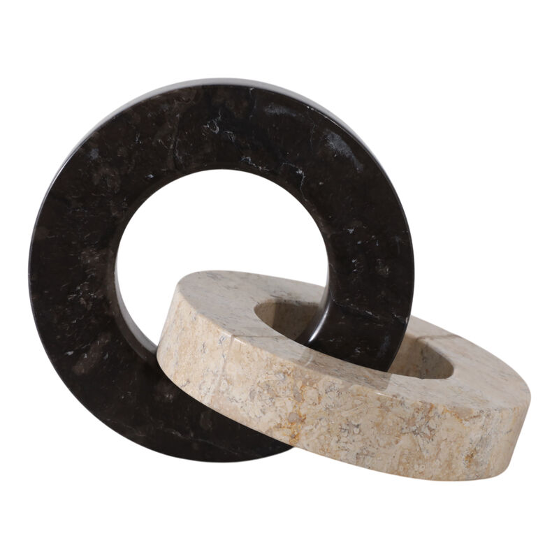2 Round Marble Links image number 3
