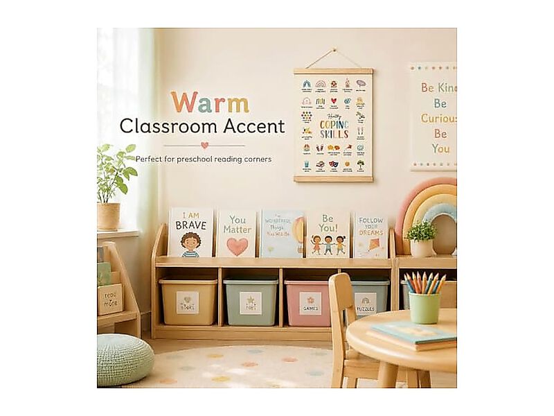 Coping Skills Poster Students Teachers Therapy Office Classroom Mental Health image number 3