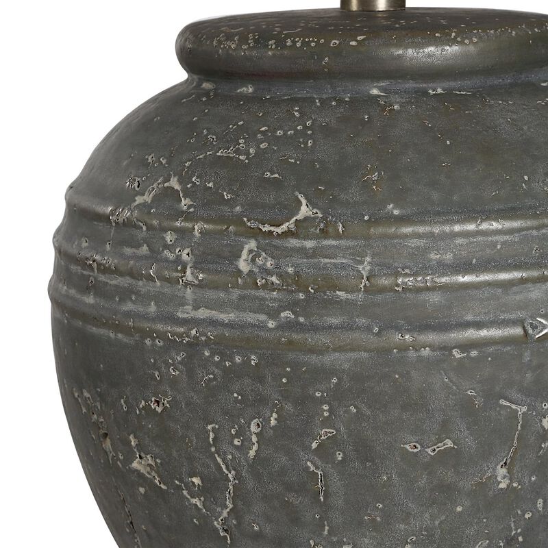 Renwil Lino Table Lamp In Green Color