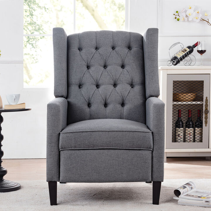 27" Wide Manual Wing Chair Recliner
