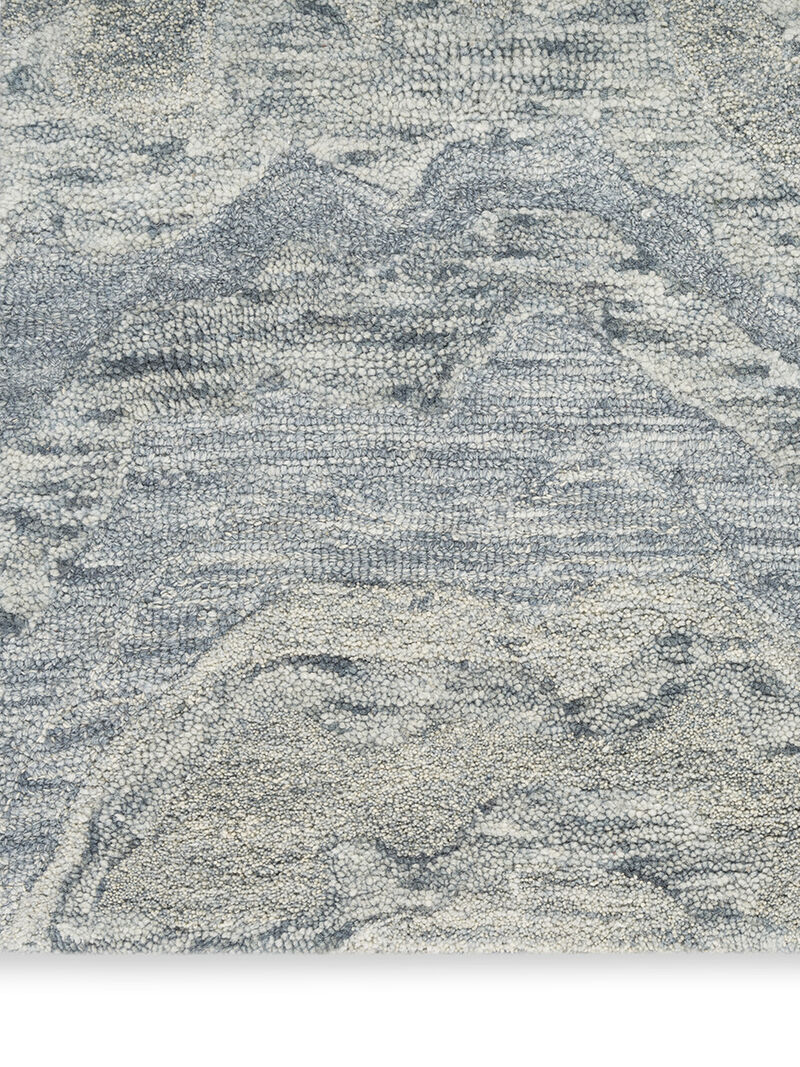 Graceful GRU01 Blue 3'9" x 5'9" Rug