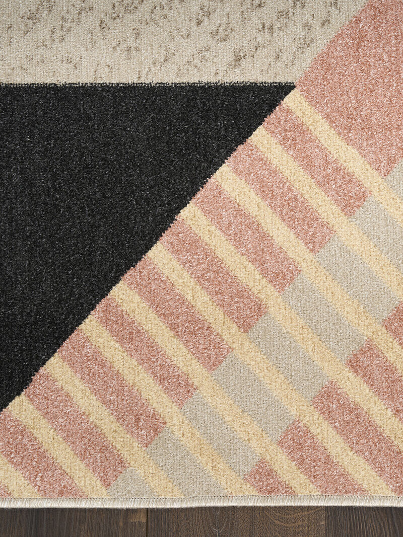 Washable Decor WSD10 Turquoise/Multicolor 9' x 12' Rug