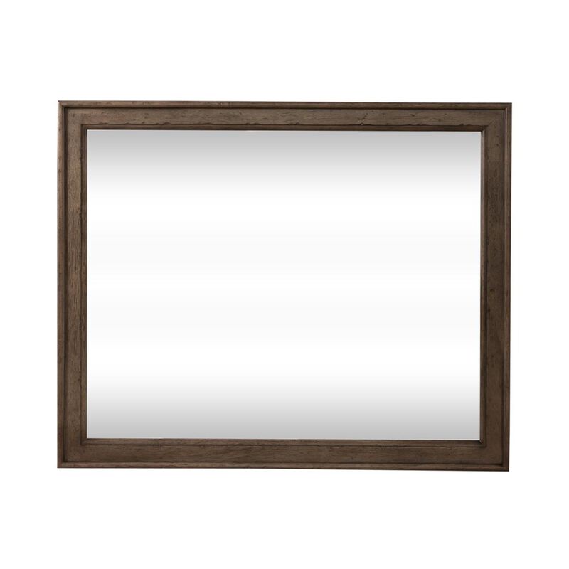 Liberty Furniture Landscape Mirror Traditional Multi in Dusty Taupe image number 1