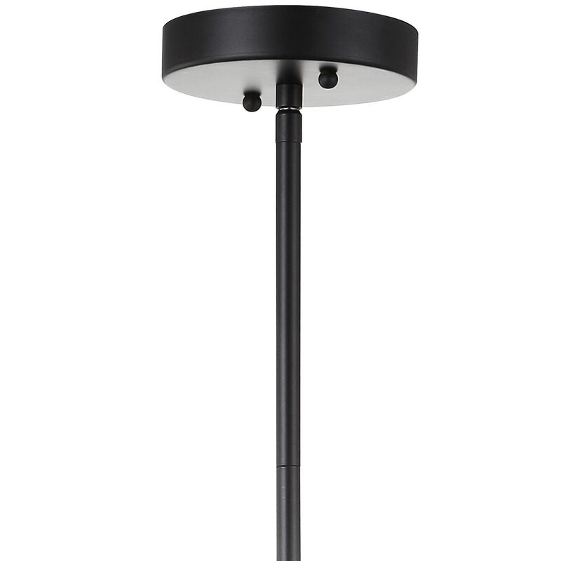 Gigi Metal/Crystal Adjustable LED Drop Chandelier