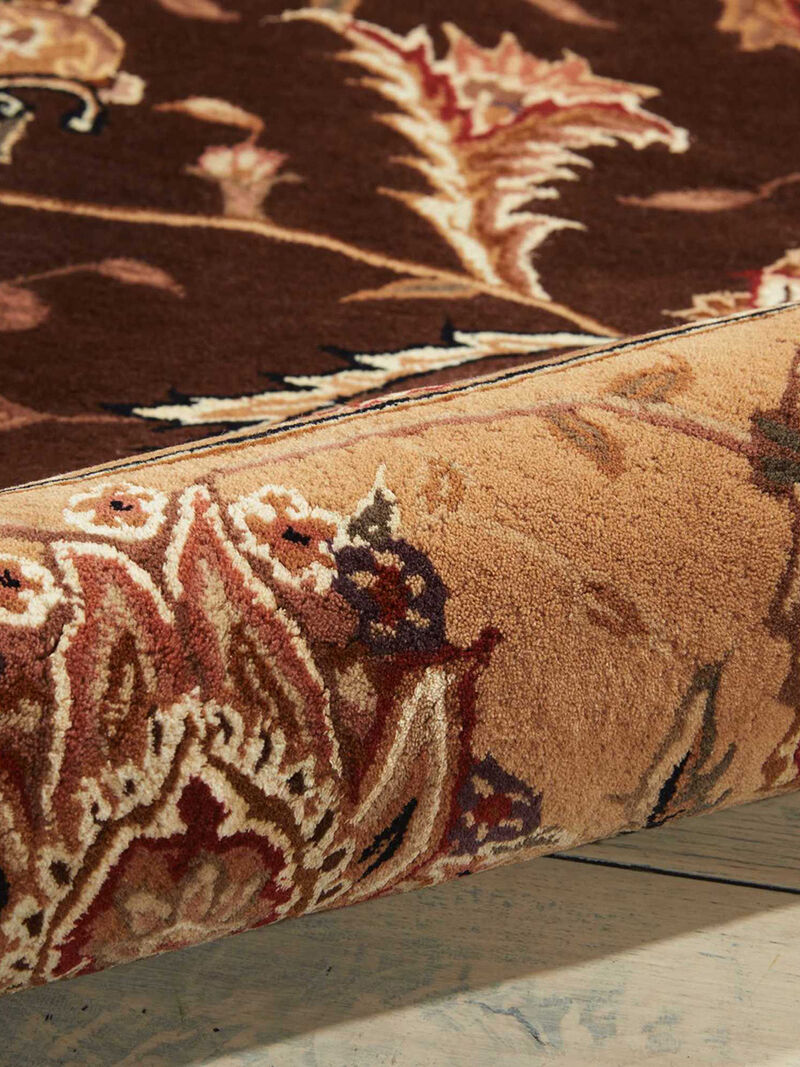 Nourison 2000 2206 Brown 7'6" x 9'6" Oval Rug