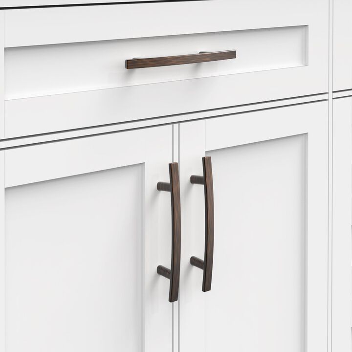 Hestia Hardware 10 Pack 3.75 Inch Slim Arch Cabinet Pull
