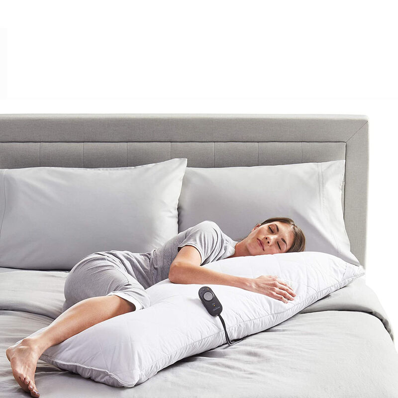 Sunbeam 54 Inch Heated Body Pillow with Temperature Controller