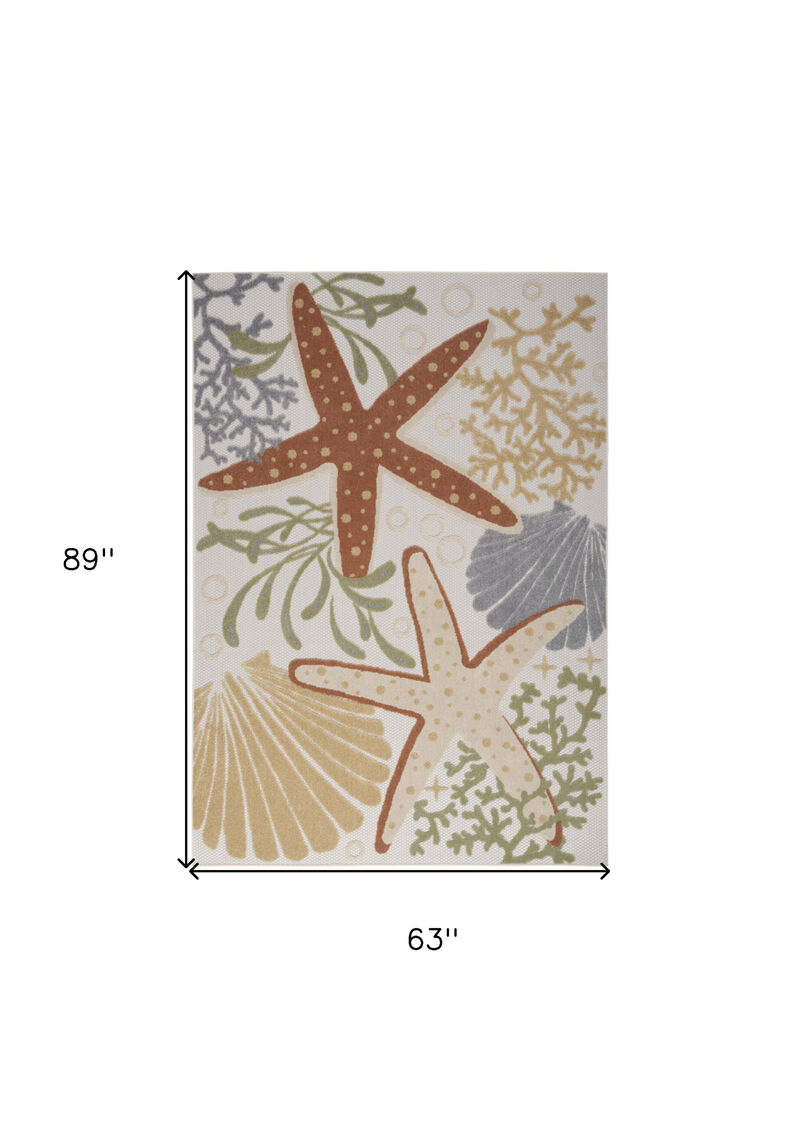 HomeRoots Indoor Outdoor Area Rug image number 4