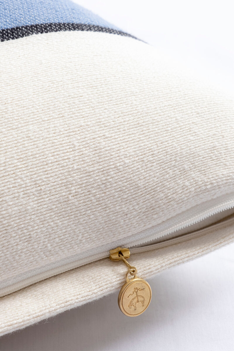 Brooks Brothers Striped Color Blocked Decorative Pillow