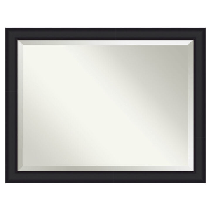 Oliver Beveled Wood Framed Wall Mirror