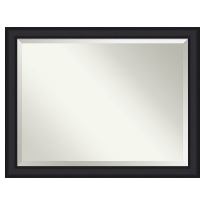 Oliver Beveled Wood Framed Wall Mirror image number 0