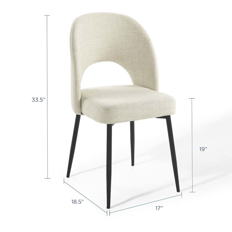 Rouse Upholstered Fabric Dining Side Chair image number 1