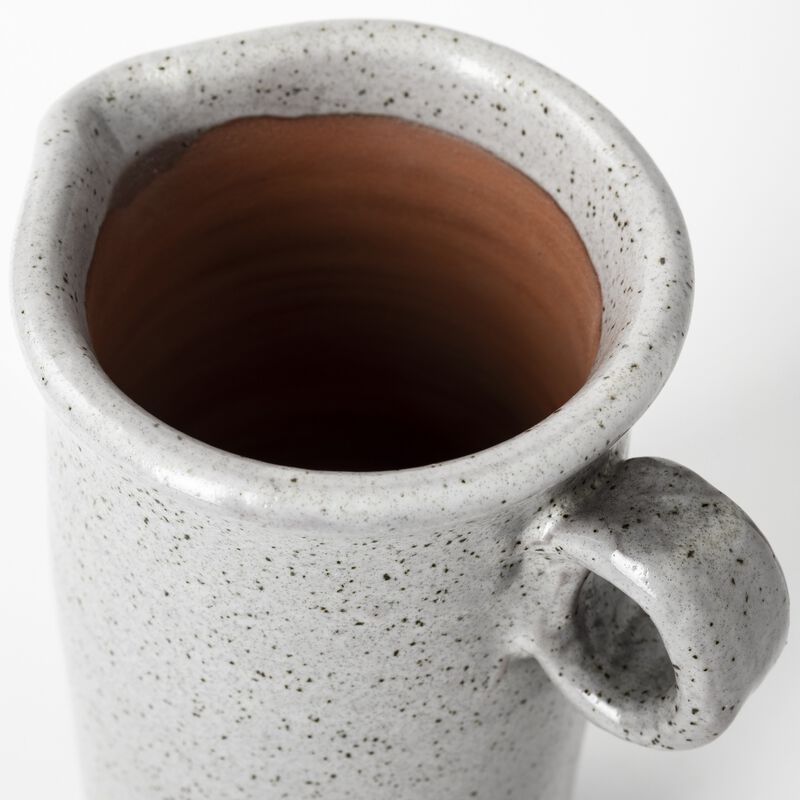 Modern Speckle Ceramic Jug for Dining Table or Living Room Decor