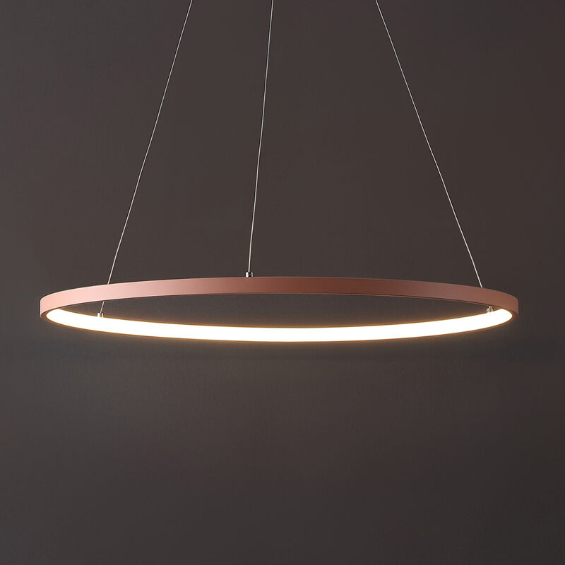 Brice Modern Contemporary Metal Round Dimmable Integrated LED Pendant