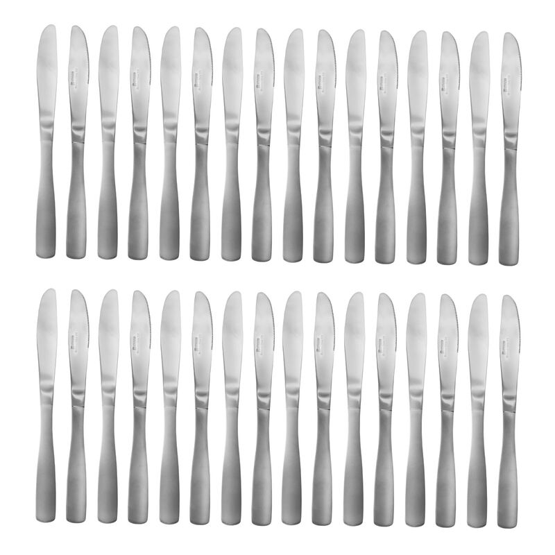 Gibson Home Classic Profile 36 Piece Stainless Steel Dinner Knife Set image number 1