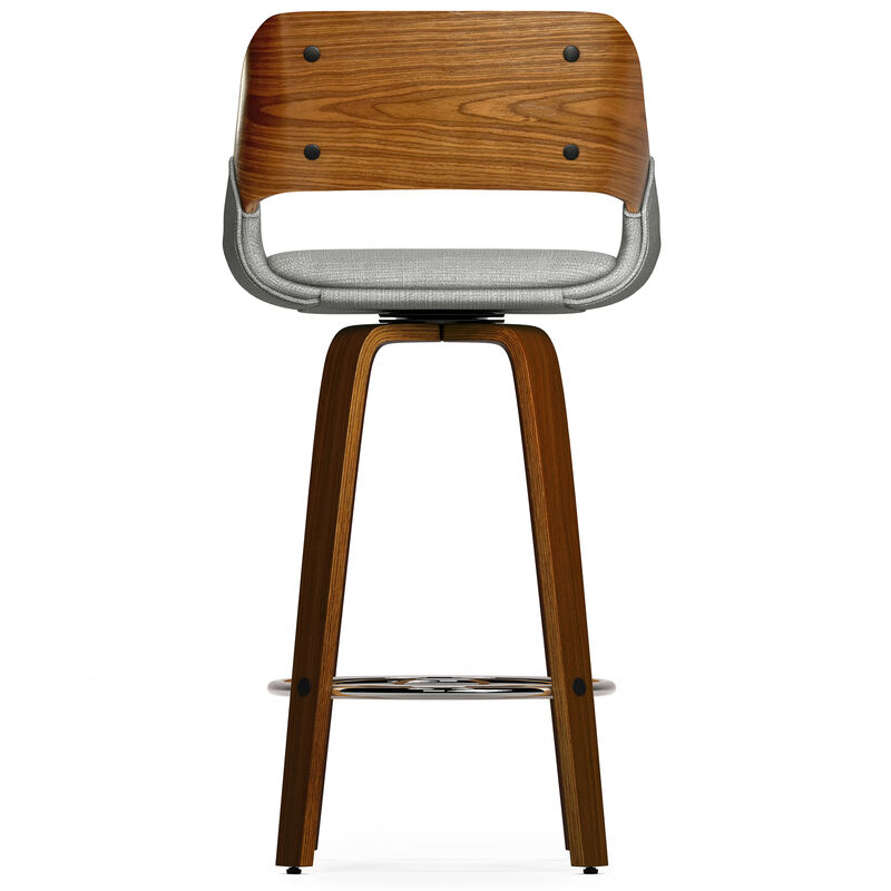 Carly Swivel Bar Stool (Set of 2)