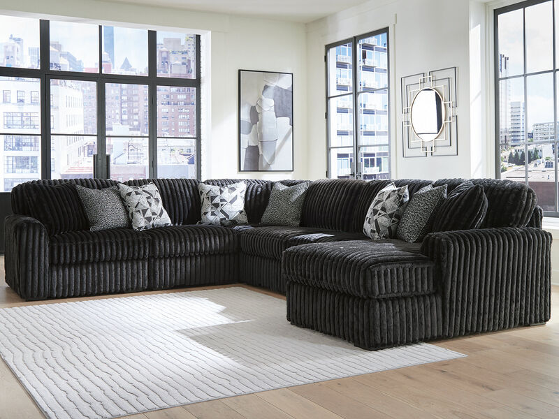 Midnight-Madness 6-Piece Sectional with Chaise image number 1