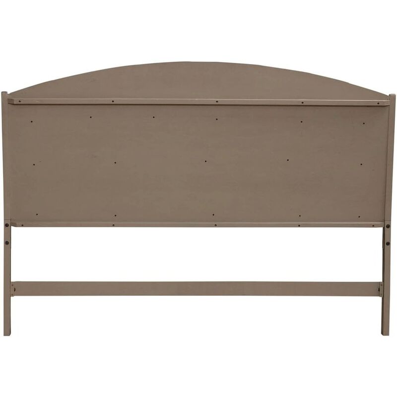 Liberty Furniture Avalon Queen Upholstered Headboard with Oak Wood Frame  - Burnished Beige image number 3